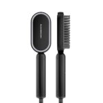 Rush Brush Hair Straightener Brush Black S3 light
