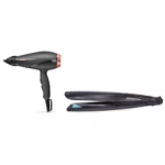 Babyliss Smooth Pro Hair Dryer Black/Rose Gold 6709DE + Babyliss Slim Wet & Dry Hair Straightener ST327E