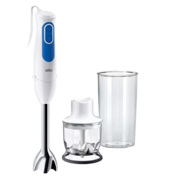 Braun Hand Blender, 350ml Capacity, 700W, White, MQ3020WH