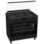 Gorenje Built-In Electric Gas Cooker, 65 Liters, 60 cm, 4 Stainless Burners, GEC6A11SG (نسخة)