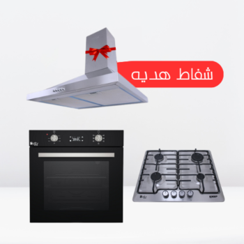 Purity Built-in Hob and Oven HPT604S - OPT60GED with a gift hood offer