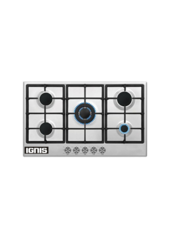 IGNIS Built-in Flat Hob 5 Burners 90cm Stainless PFK95CX