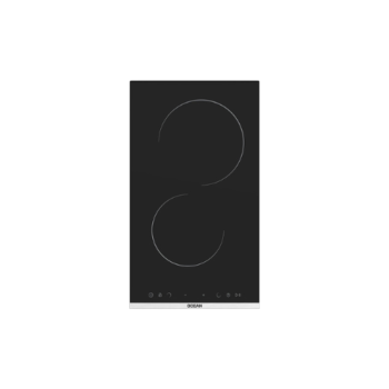 Ocean Flat Built-in Electric Hob 30cm 2 Burners Vitroceramic Black OHVR 32 NH TC