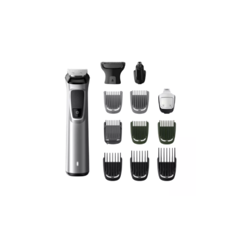 Philips Multigroom 13-in-1 Wet & Dry Face, Hair & Body Trimmer Silver MG7715-15