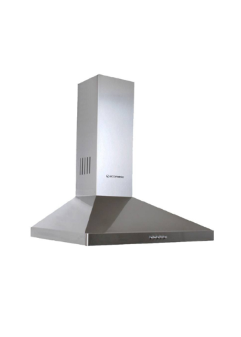 Ecomatic Pyramid Hood, 60 cm, Suction Power, 500 m3/h, Stainless H6205NB