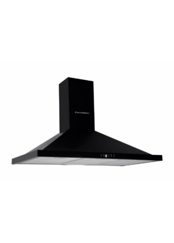 Ecomatic Pyramid Hood 90 cm Black Digital Suction Power 650 m3/h H96BKD