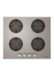Ecomatic Built-In Flat Gas Hob, 4 Burners, 60 cm, Stainless S603ANBC