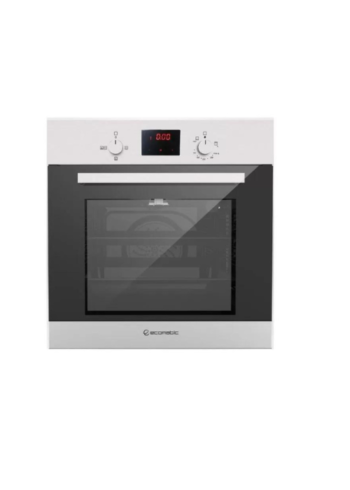 Ecomatic built-in gas oven, 60 cm, with electric grill, 67 liters, stainless steel, G6404TTD