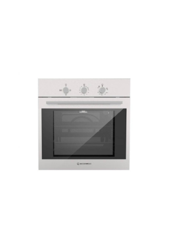 Ecomatic built-in gas oven, 60 cm, with electric grill, 67 liters, stainless steel, G6414T
