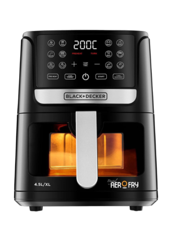 Black & Decker Digital Air Fryer 4.5L 1500W AF4500