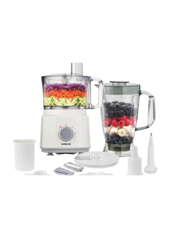 Kenwood Food Processor, 750W, Multi-Functional, White, FDP03.C0WH