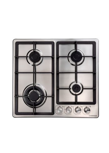 Kenwood Built-in Gas Hob 60cm 4 Burners Stainless HOB60.000SS