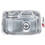 Purity kitchen sink, 84 * 51 cm, Korean stainless, DJIS840P